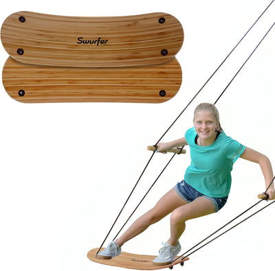 TreeSkate Stand Up Skateboard Tree Swing, Ages 6+