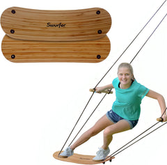 TreeSkate Stand Up Skateboard Tree Swing, Ages 6+