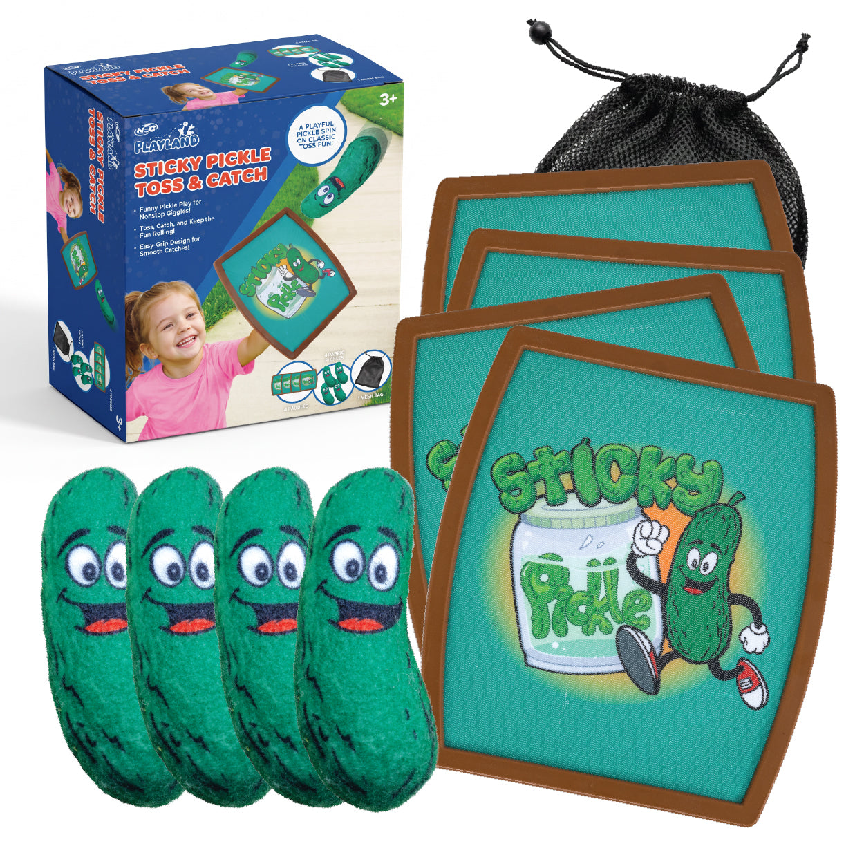 Sticky Pickle Toss & Catch