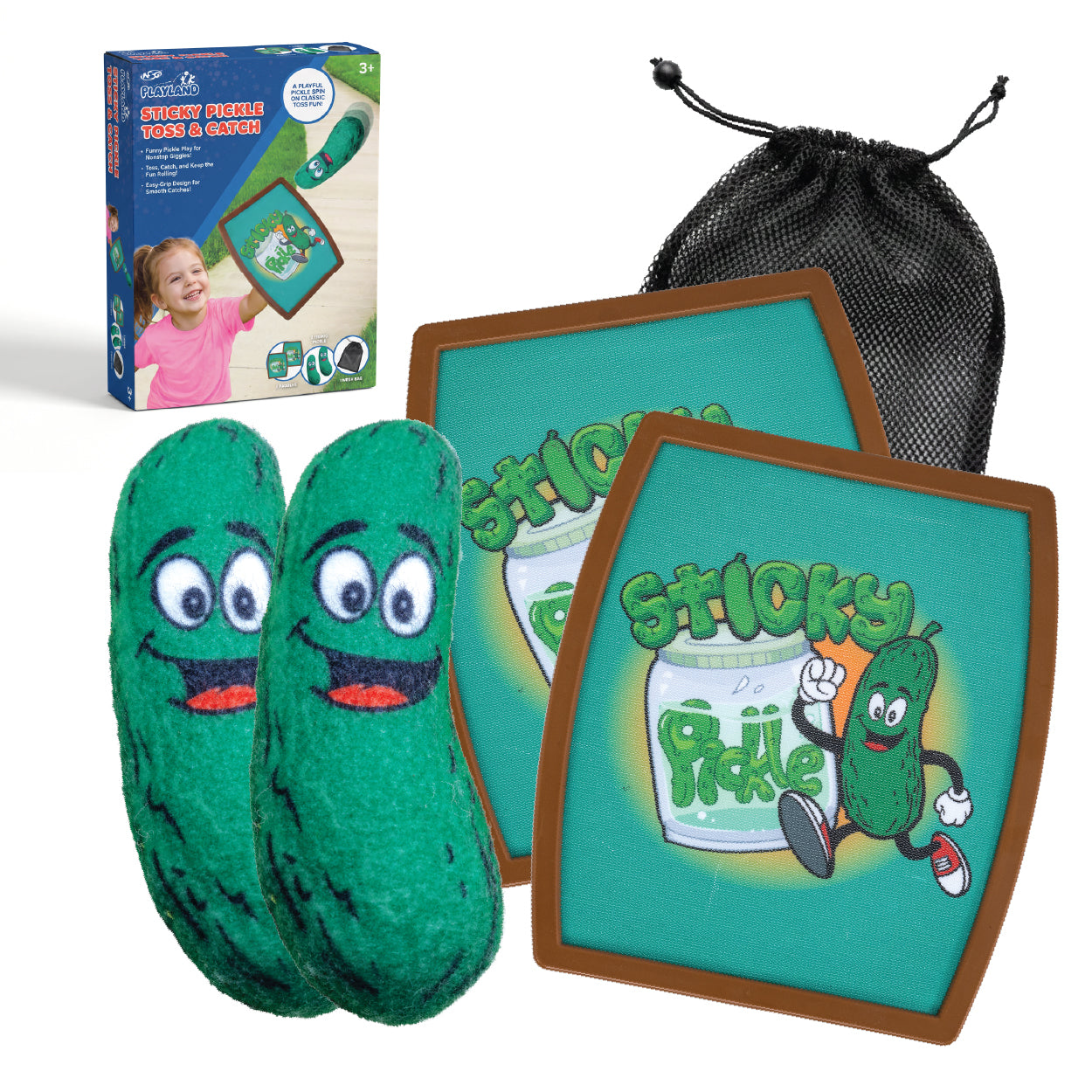Sticky Pickle Toss & Catch
