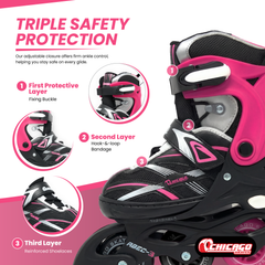Chicago Adjustable Inline Skates
