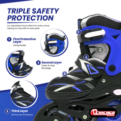Chicago Adjustable Inline Skates