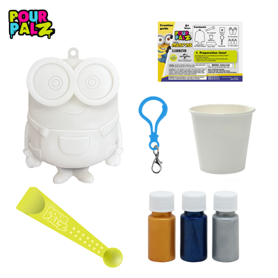 Pour Palz Bear Keychain