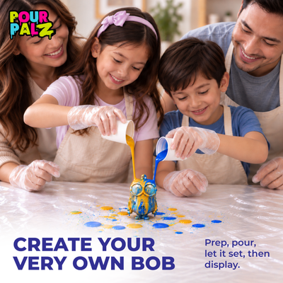 Pour Palz Bear Keychain
