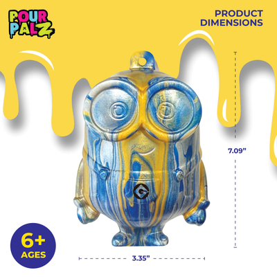 Pour Palz Bear Keychain