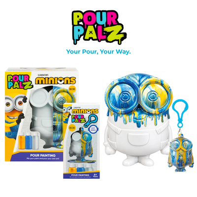 Pour Palz Bear Keychain