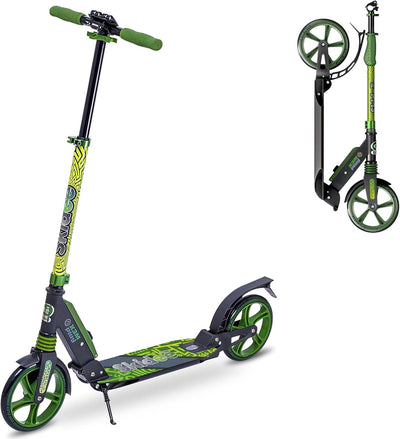 X3M Scooter for Kids Ages 6-12 - Scooters for Teens 12 Years and Up - Adult Scooter with Anti-Shock Suspension - Scooter for Kids 8 Years and Up with 4 Adjustment Levels Handlebar Up to 41 Inches High