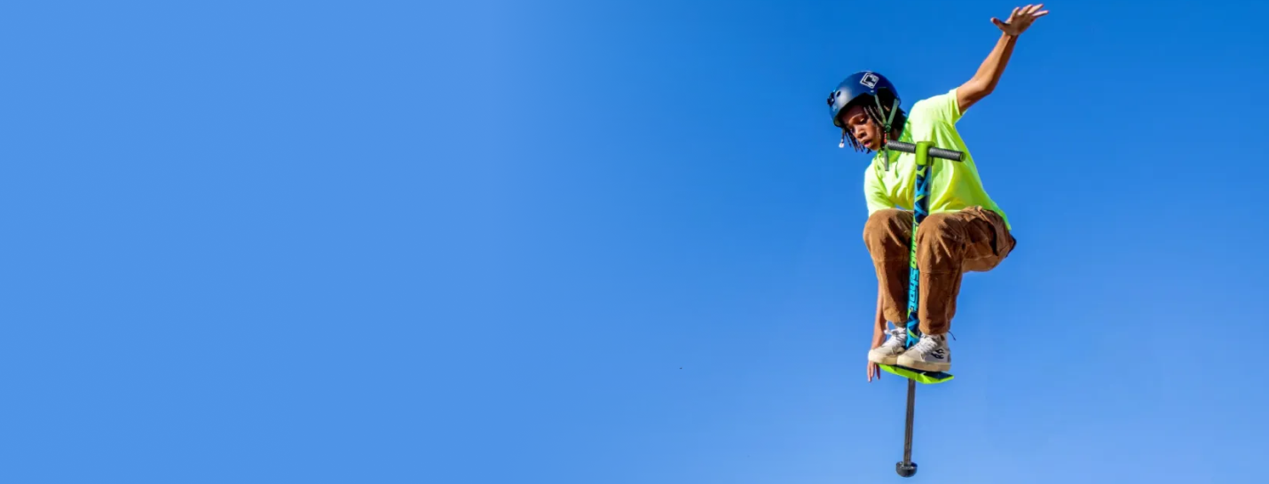 High bounce best sale pogo stick