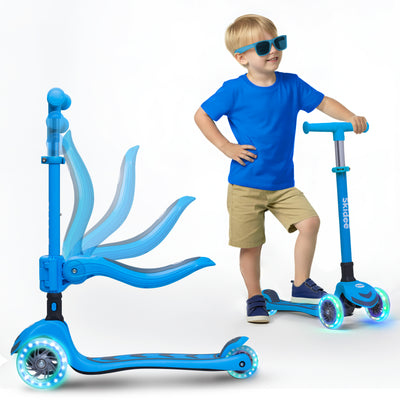 Skidee Y200 Scooter for Kids with LED Wheels