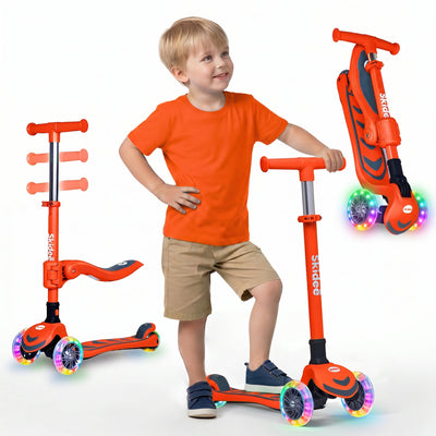 Skidee Y200 Scooter for Kids with LED Wheels