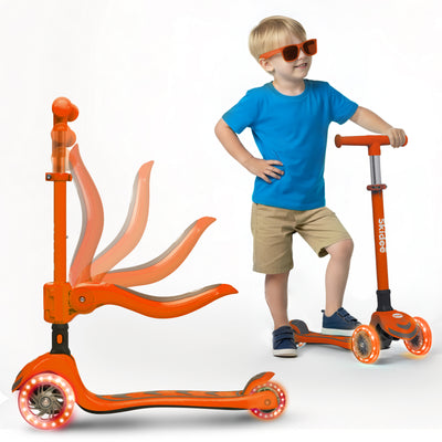 Skidee Y200 Scooter for Kids with LED Wheels