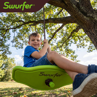 Swurfer Tree Swing - Plastic Swing Sets for Backyard, Outdoor Swing - Swingset Outdoor for Kids, Easy Installation