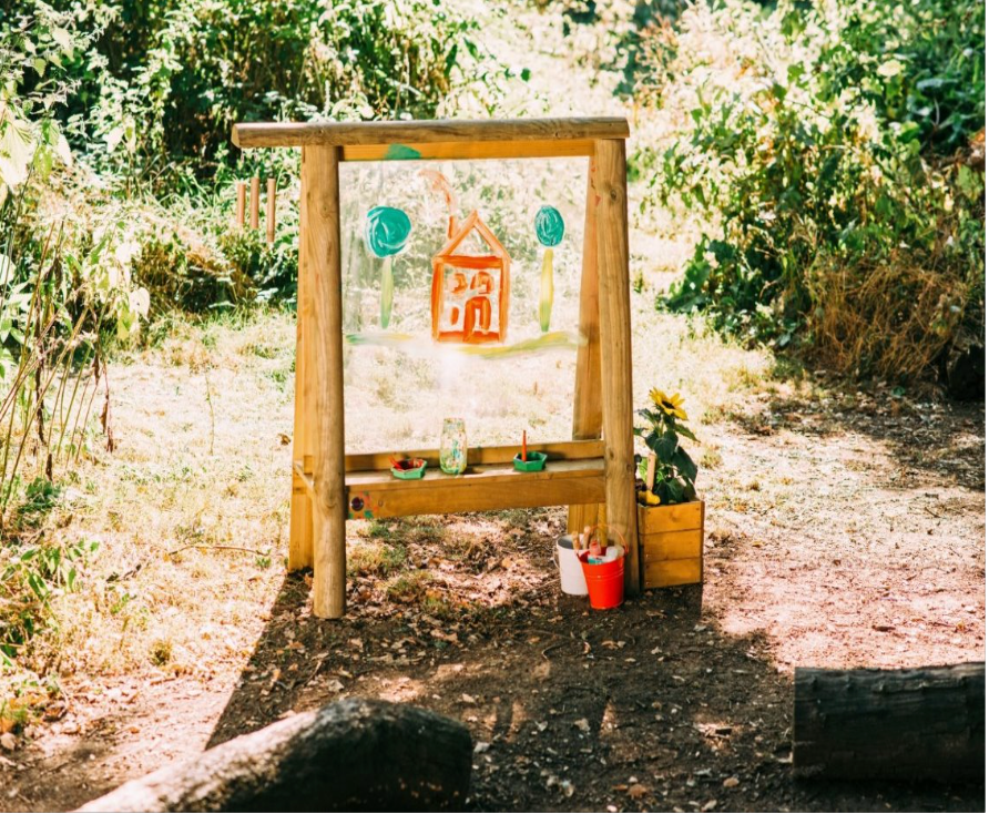 Plum Discovery Create & Paint Easel