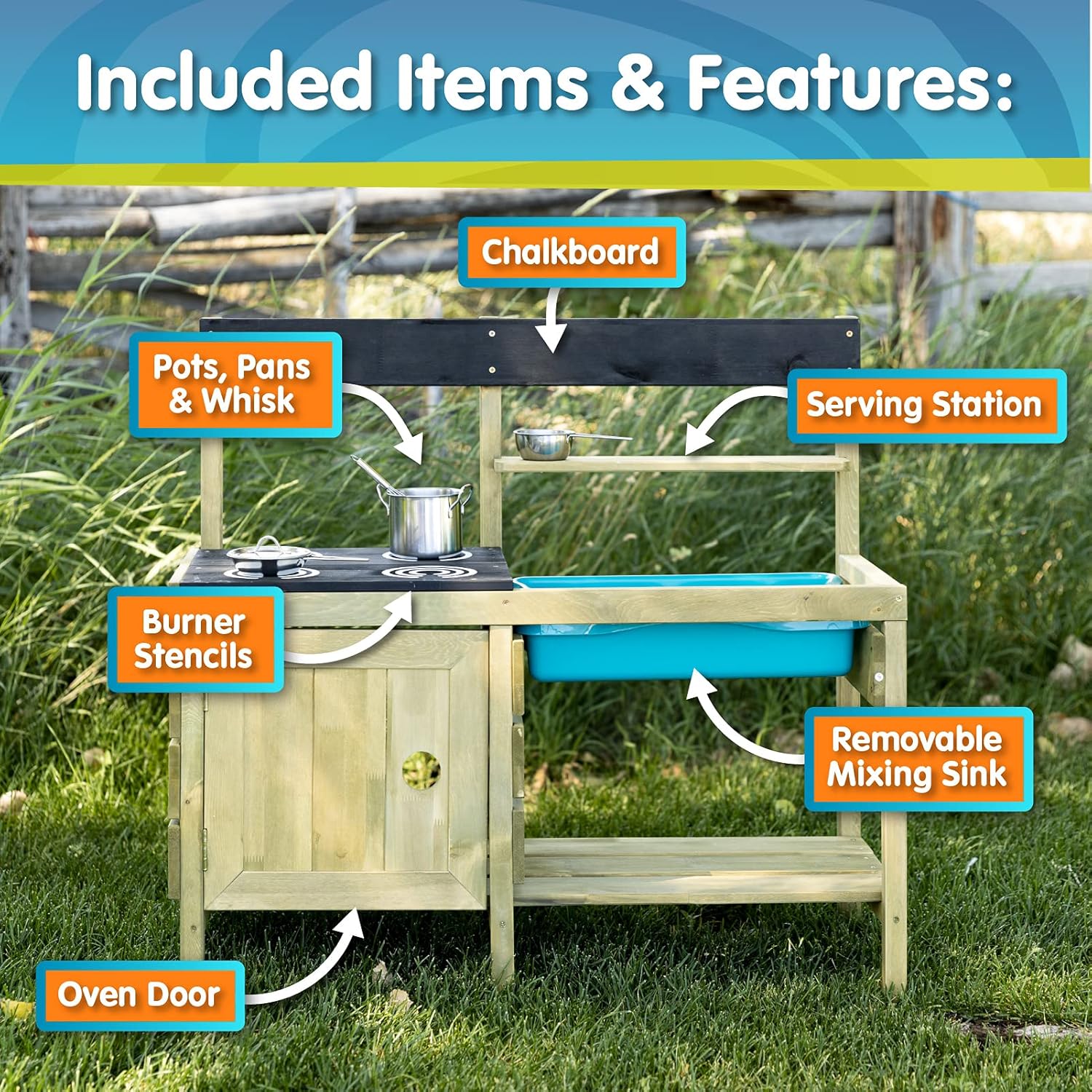TP Toys - Muddy Maker Mudd Kitchen Playset