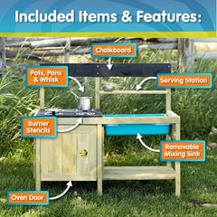 TP Toys - Muddy Maker Mudd Kitchen Playset
