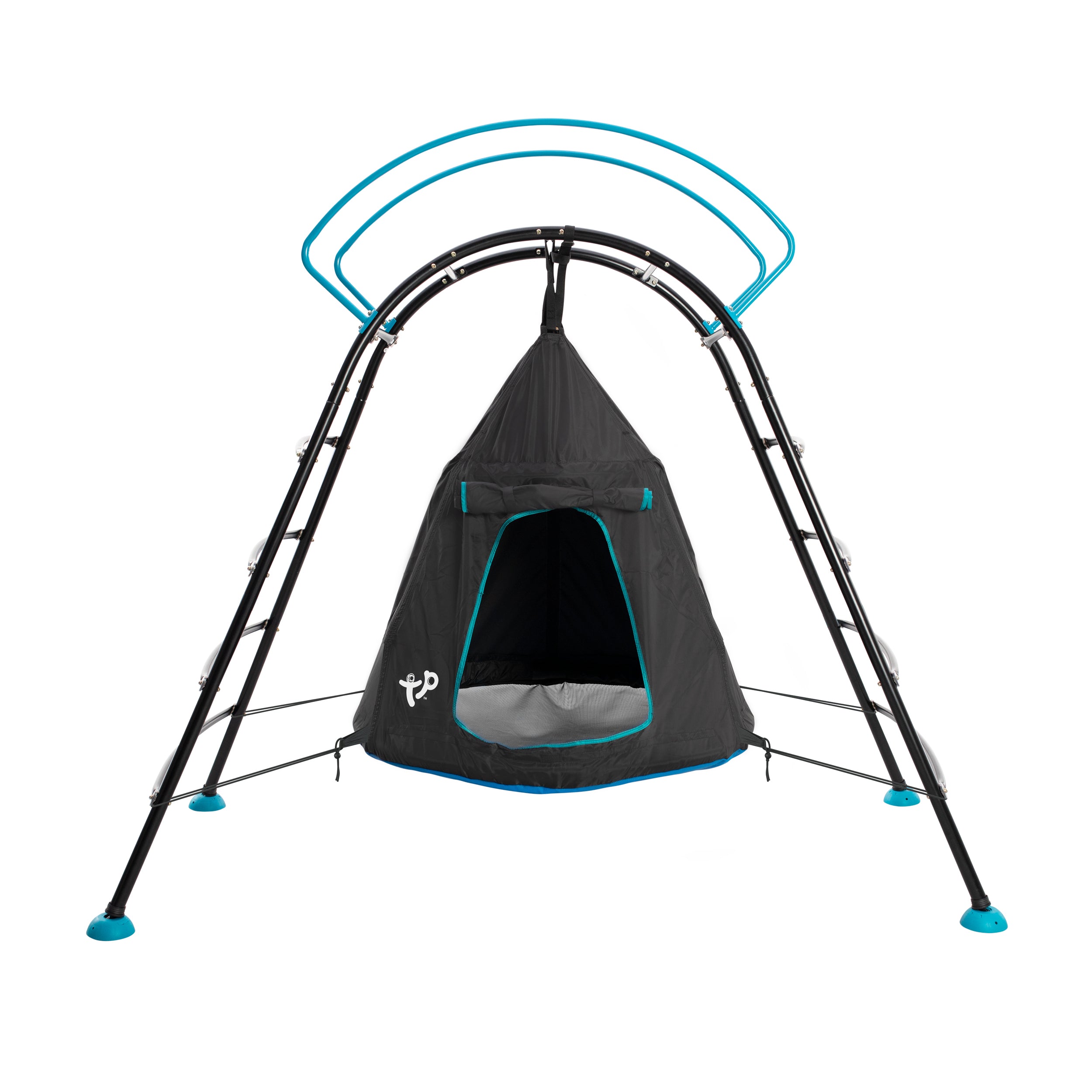 TP Toys Backyard UFO Climber with Hanging Play Den
