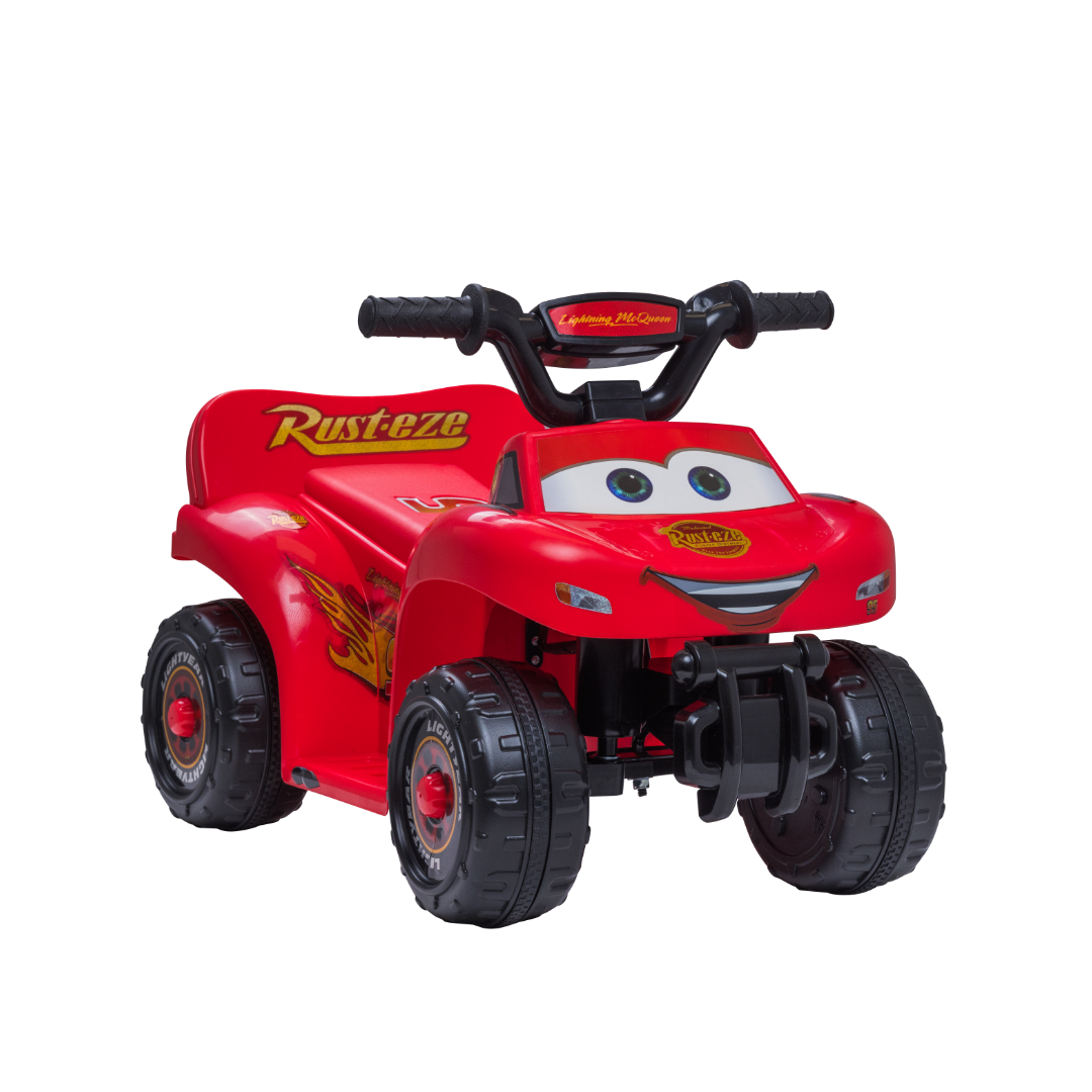 Disney 6V Cars Lightning McQueen Quad