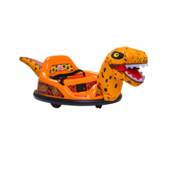 ImaginAir 6V Bumper Car with Auto-Inflated Orange Raptor