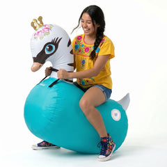 Waddle Large Hip Hopper Inflatable Bouncer, Ages 5+