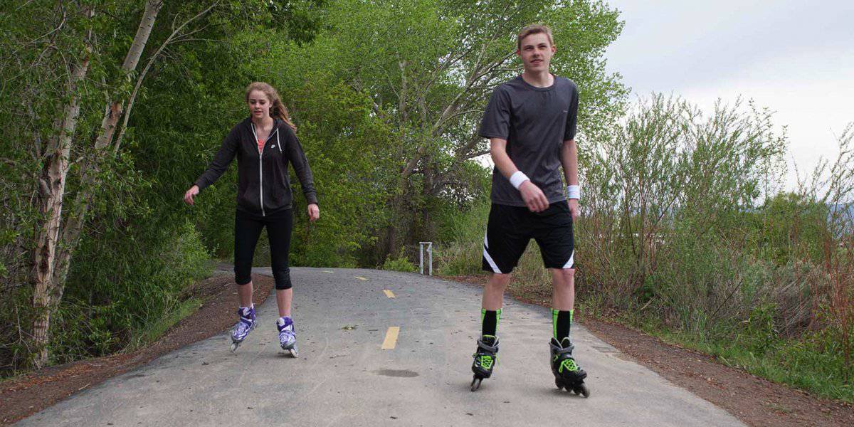 Chicago Boys Adjustable Inline Skates black/red - NSG Products