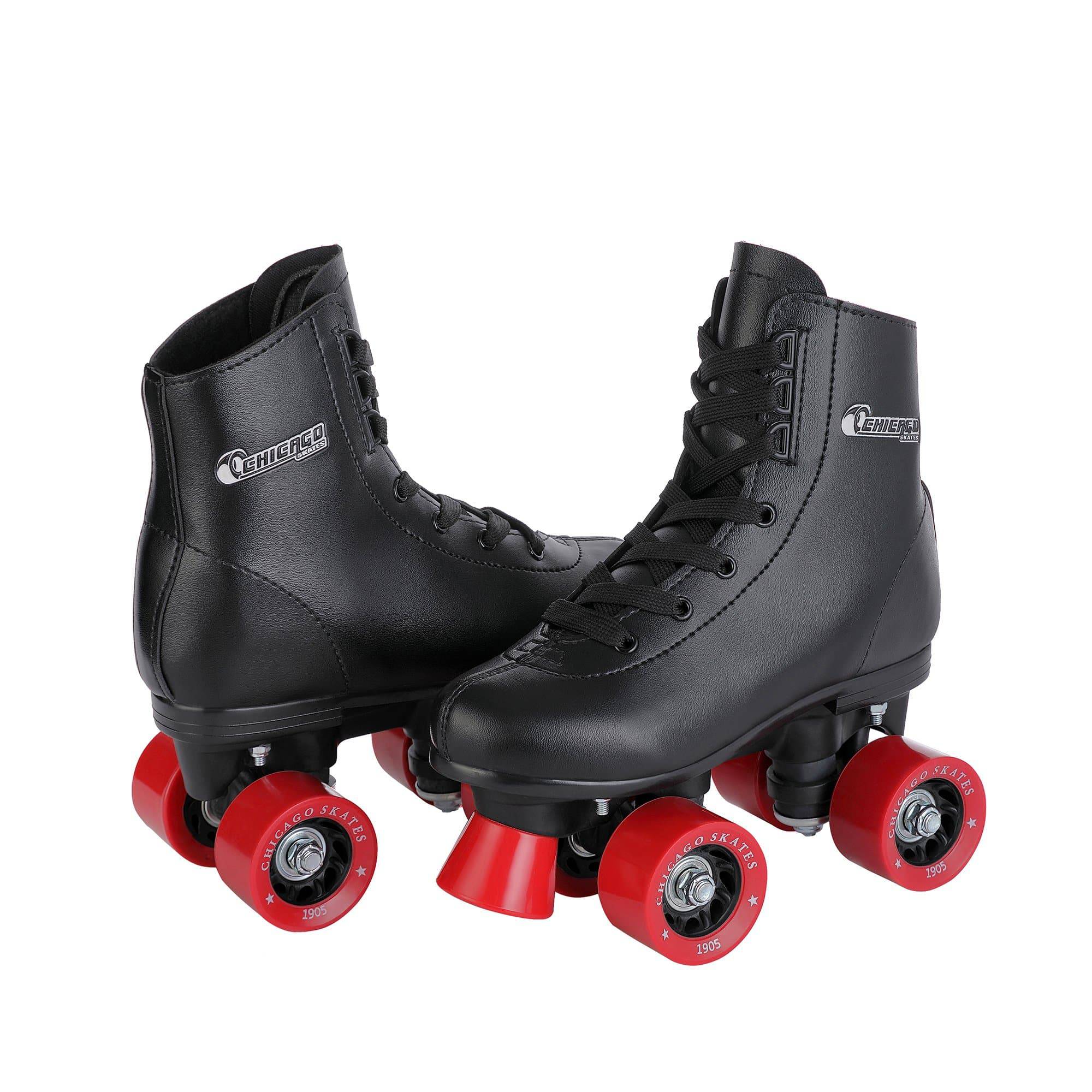 Chicago Boy's Rink Skate, Black - NSG Products