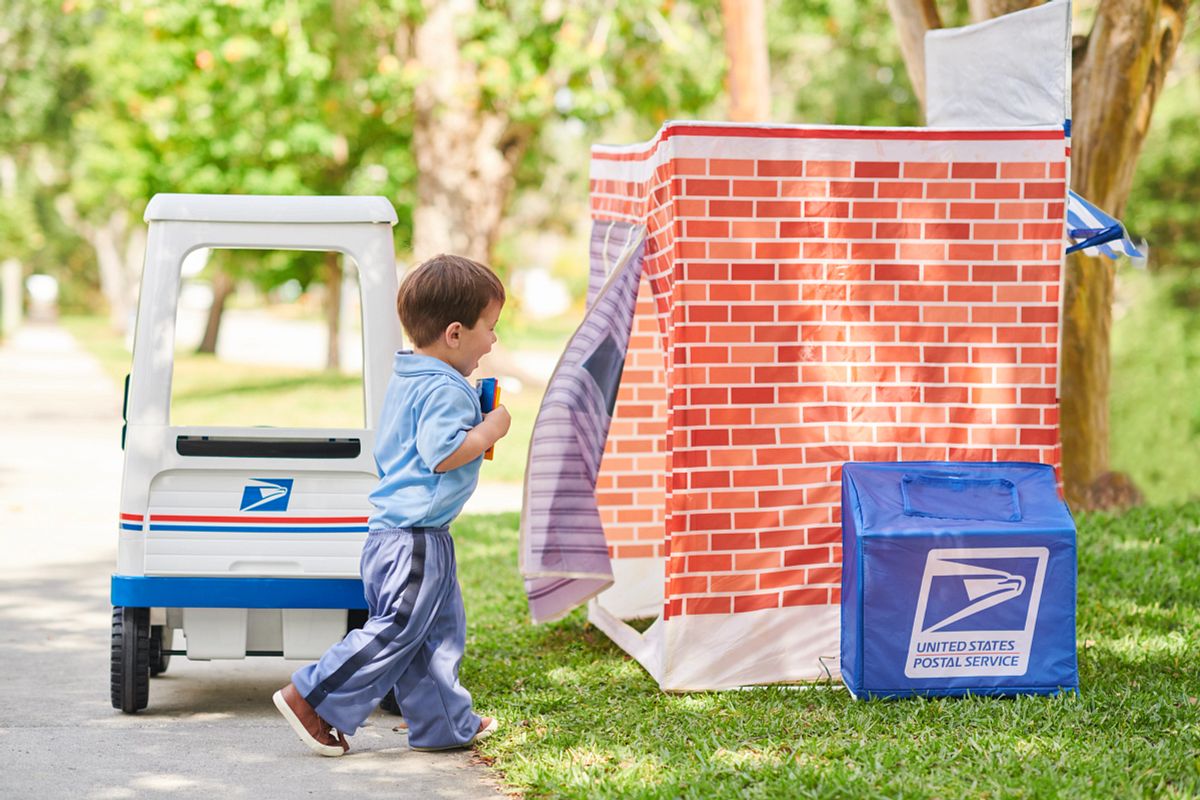 USPS Mail Delivery Truck Ride On Toy Ages 3 5 Years Kid Trax Usps Mail Delivery Truck Ride On Toy Ages 3 5 Years Kid Trax
