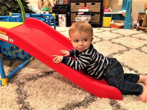 Eezy Peezy Play Gym with 50 Balls & Slide - NSG Products