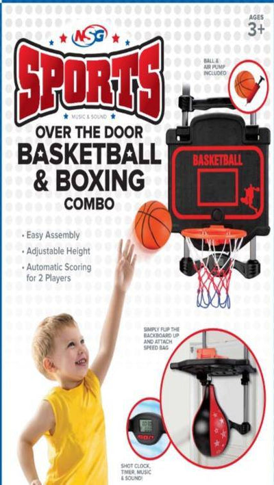 NSG Over The Door Combo: Speed Bag & Basket ball - NSG Products