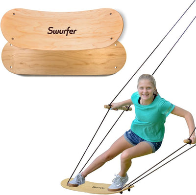 TreeSkate Stand Up Skateboard Tree Swing, Ages 6+