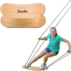 TreeSkate Stand Up Skateboard Tree Swing, Ages 6+