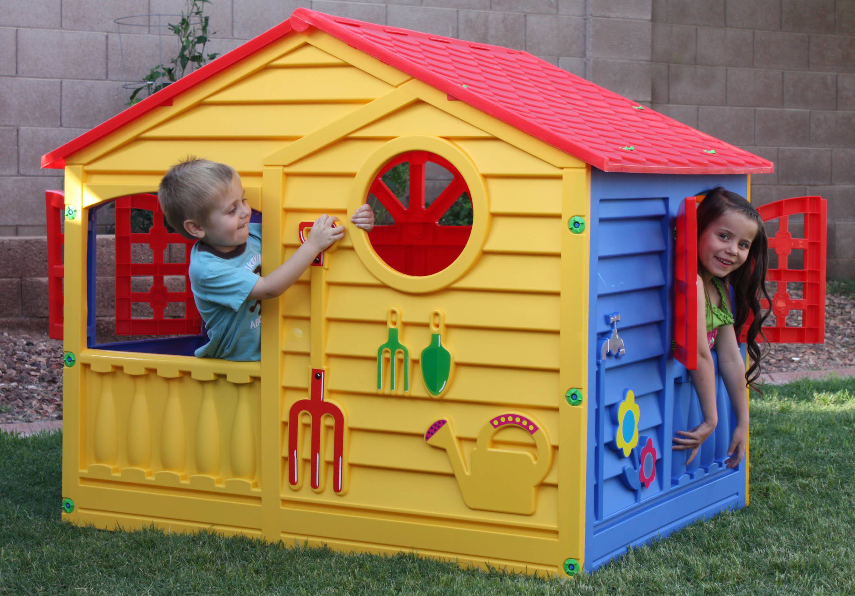 Palplay Fun Play House PalPlay PalPlay Dream House Play House Red