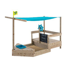 TP Toys Ahoy Ship - Sand Box with Cover Play Boat - NSG Products