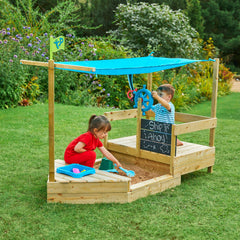 TP Toys Ahoy Ship - Sand Box with Cover Play Boat - NSG Products