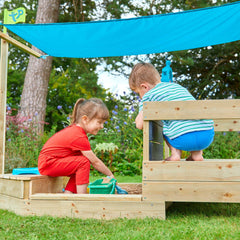 TP Toys Ahoy Ship - Sand Box with Cover Play Boat - NSG Products