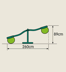 TP Toys Spiro Hop - Spinning SeeSaw - NSG Products