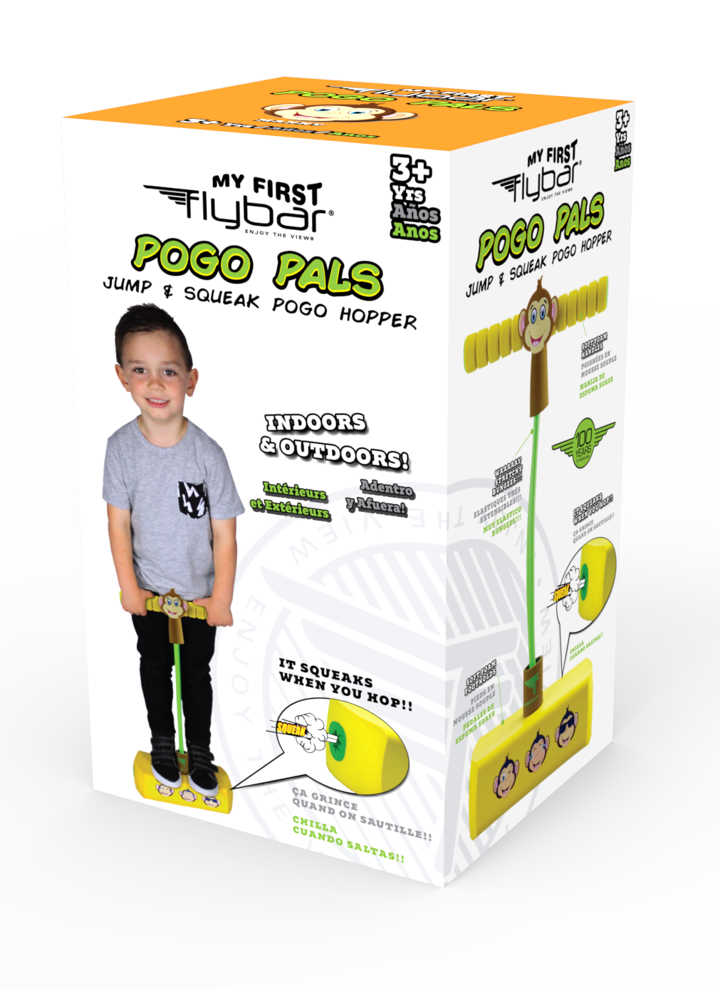 My First Flybar Pogo Stick, Light & Sound Kids