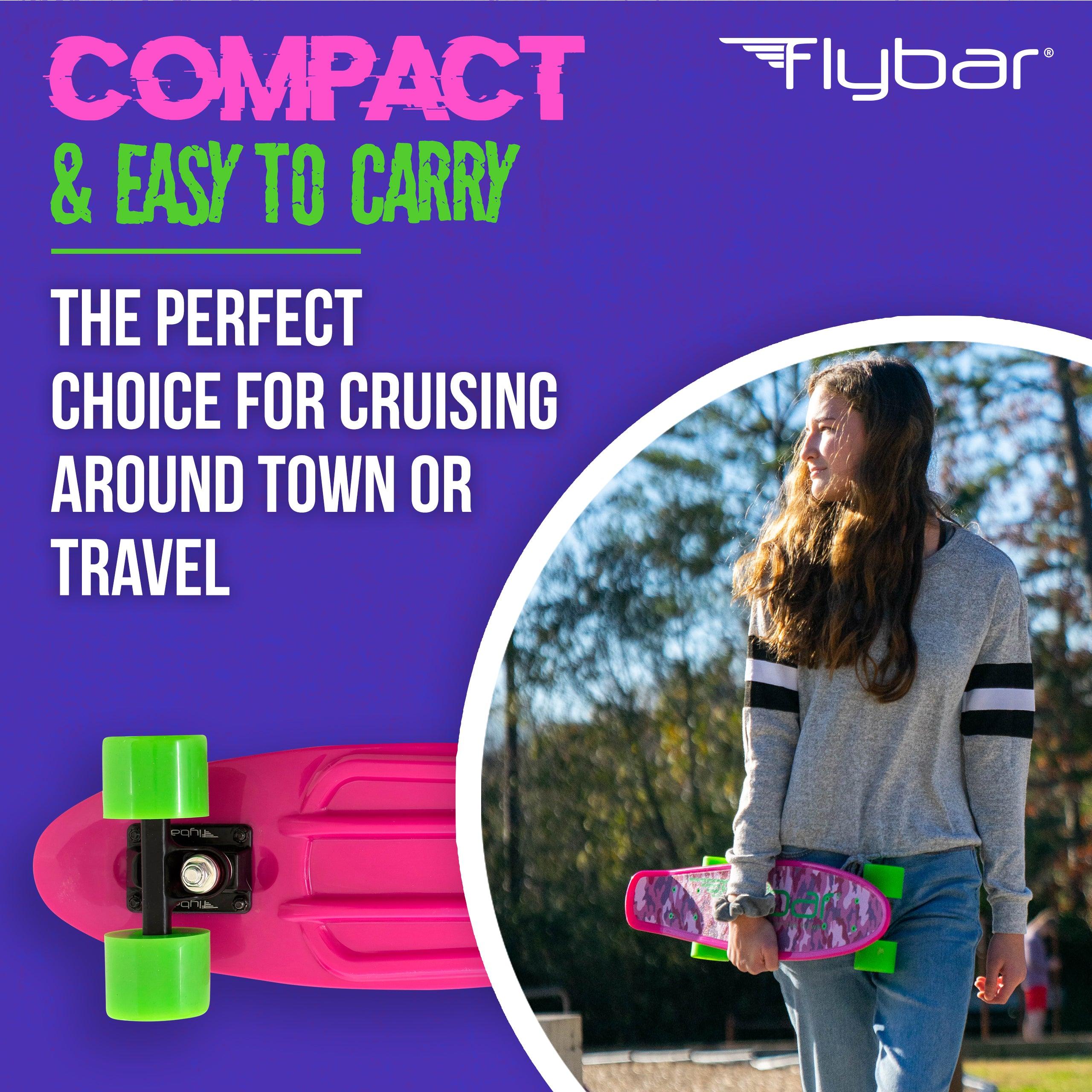 22" Grip Tape Plastic Complete Skateboard - Flybar1