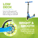 Load image into Gallery viewer, Aero 2-Wheel Kick Scooter with Light Up LED Wheels - Flybar1