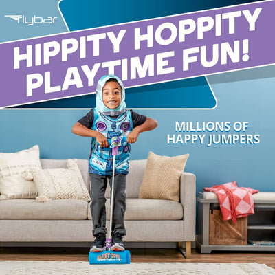 My First Flybar Pogo Stick, Light & Sound Kids Ages 3+ Up to 250lbs