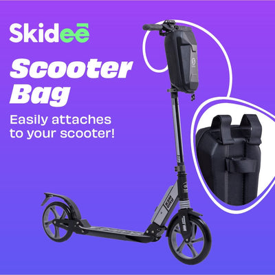 SKIDEE Waterproof Handlebar Case for Stunt Scooters, Kick Scooters, Electric Scooters and Bikes