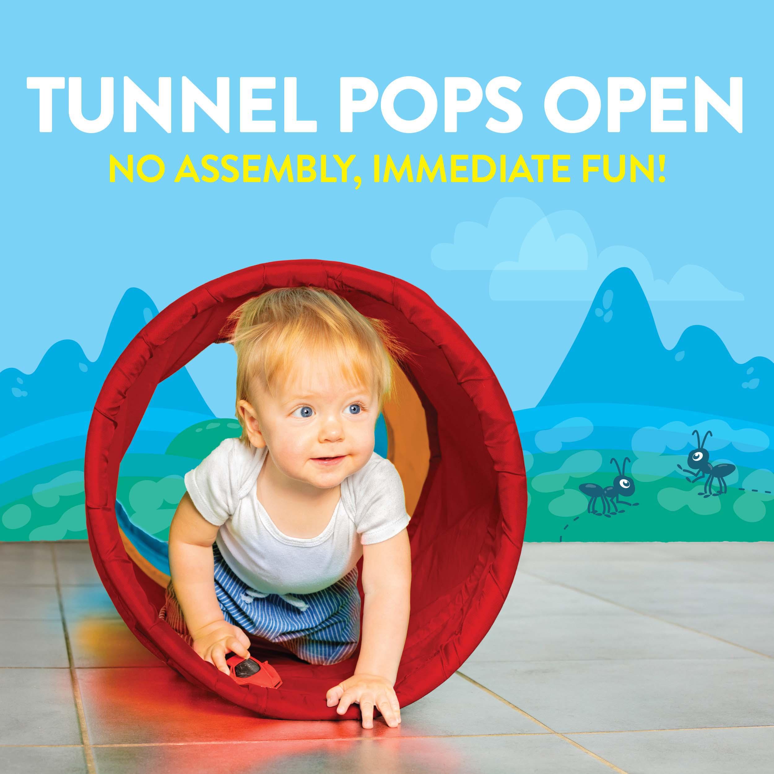 Antsy Pants Pop Up Play Tunnel Ages 1 3 Flybar
