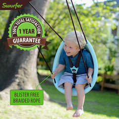 Kiwi — Your Child’s First Swing, Safe for Ages 9mo+