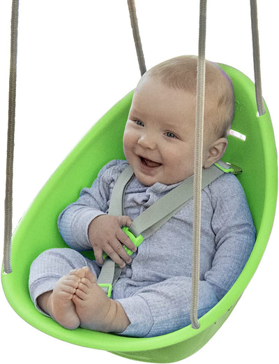 Swurfer Coconut — Your Baby's First Swing, Safe for Ages 6mo+