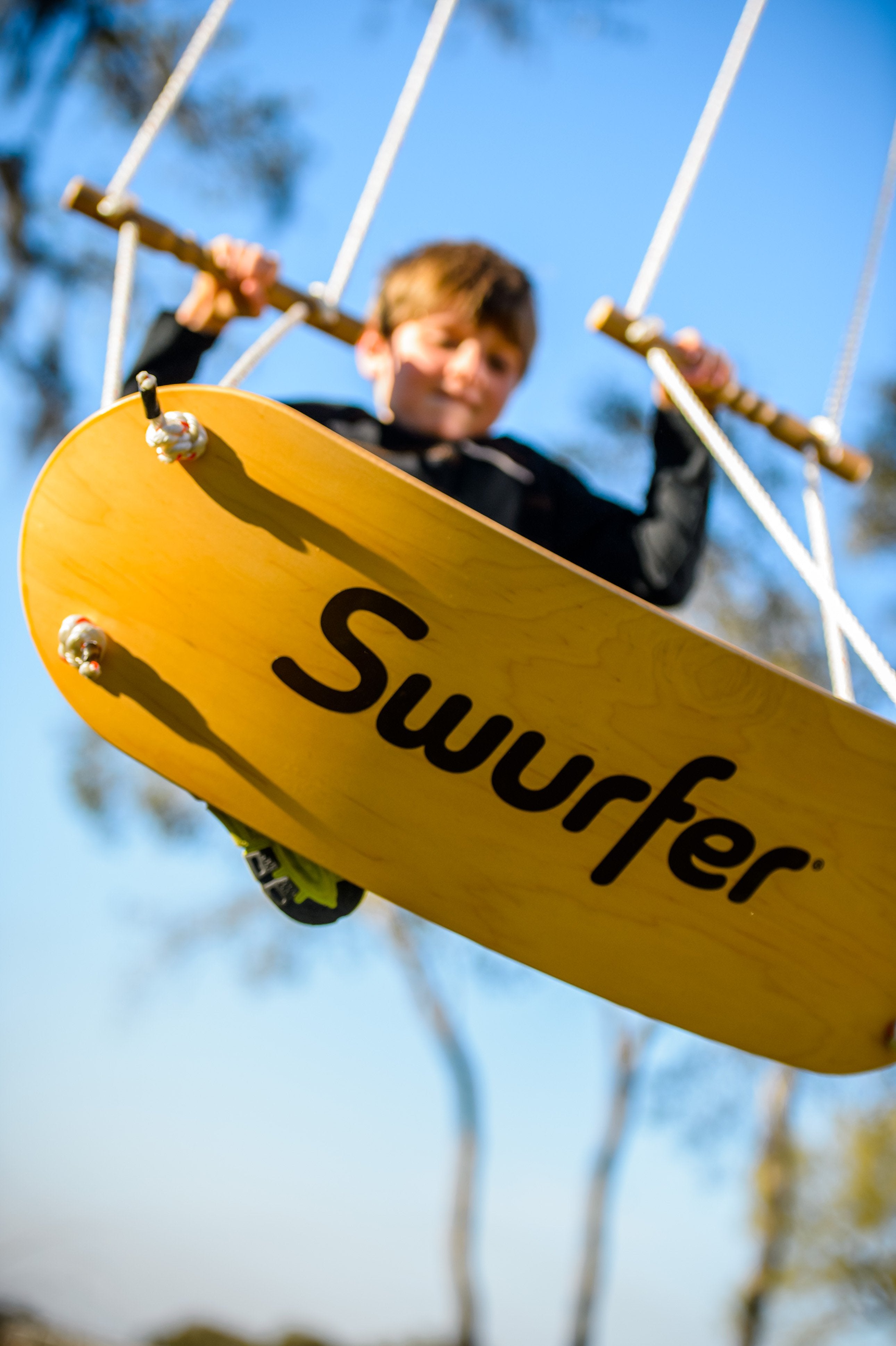 120 Foot Rope Swurfer Plus - 120 Feet Of Rope & Two Pairs Of Adjustable Handles – Flybar