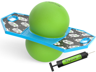 Flybar Pogo Trick Ball for Kids – Balance Bounce Board with Anti-Slip Deck – Pump Included - Indoor & Outdoor Toys for Boys and Girls Fun Way to Reduce Screen Time Supports up to 160 lbs – Ages 6+