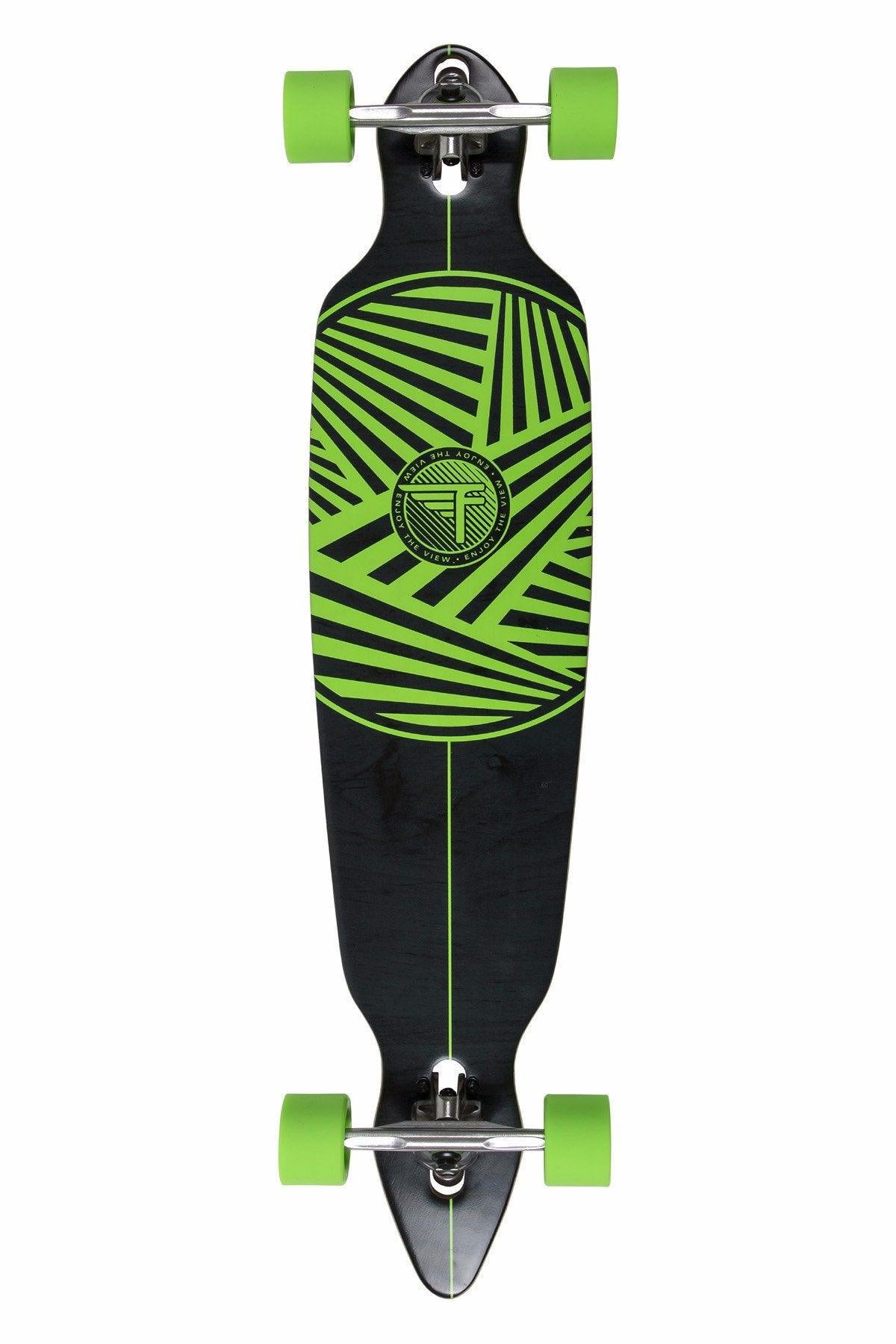 40.5" Drop-Through Complete Longboard - Flybar1