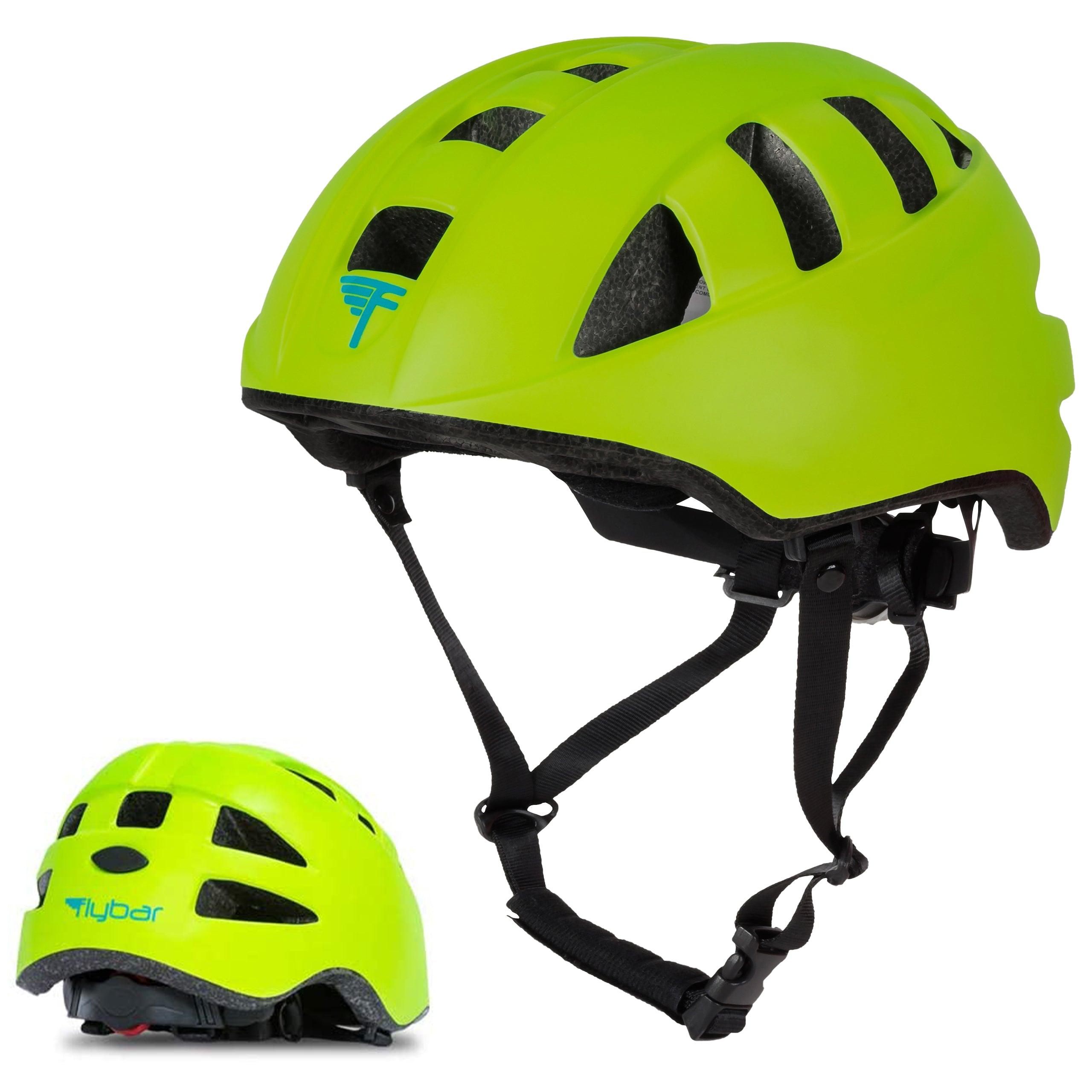 Flybar Junior Sports Helmet Green - Flybar1