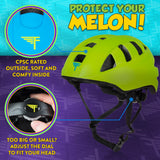 Load image into Gallery viewer, Flybar Junior Sports Helmet Green - Flybar1
