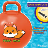 Load image into Gallery viewer, Pogo Pals Foxy Bouncy Hopper Ball, Indoor/Outdoor, Kids ages 3+