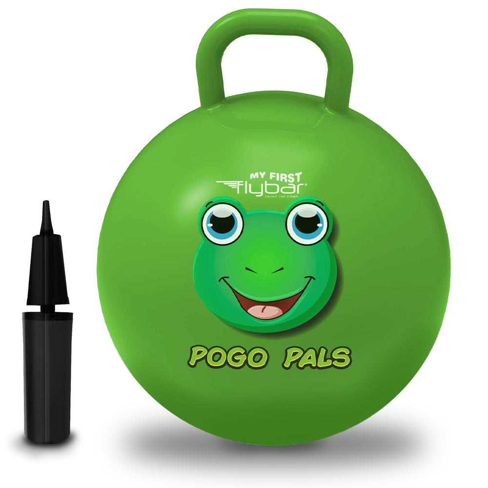 Pogo Pals Froggy Bouncy Hopper Ball, Indoor/Outdoor, Kids ages 3+